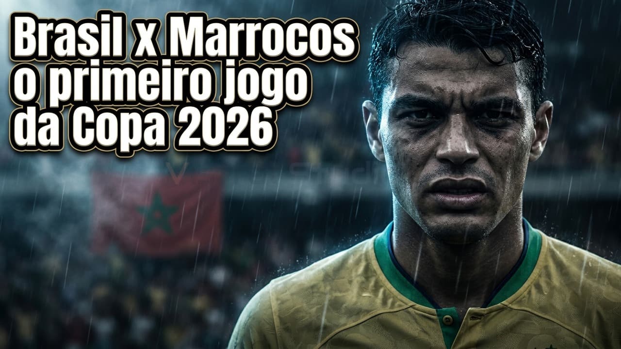 Thumbnail de análise esportiva com montagem de cenas e texto forte.